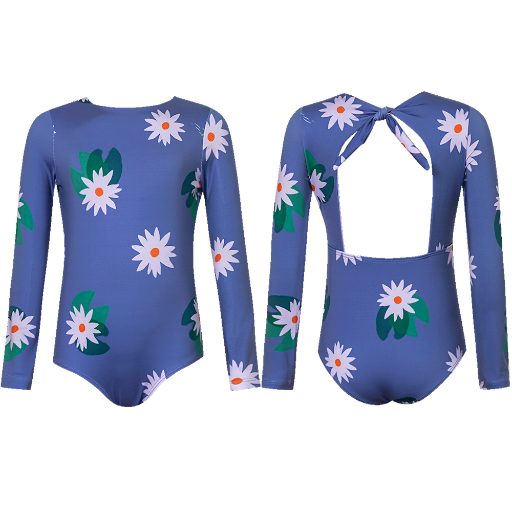 Pepita &amp; Me Sun Long sleeve Swimsuit - Loto Morado