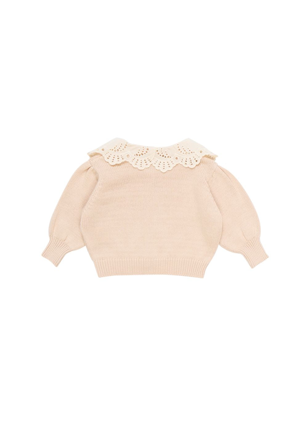 The New Society Venera Baby Cardigan - Nocce Di Cocco