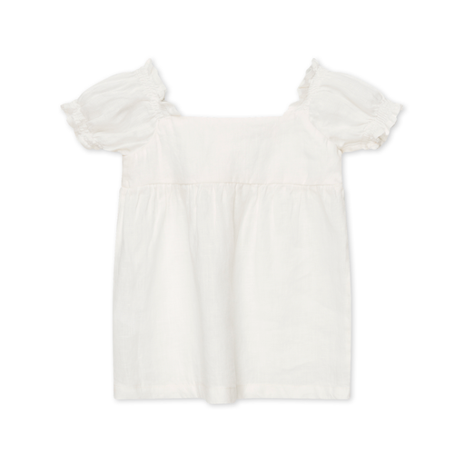 My Little Cozmo Raquel Baby Dress - Linen Ivory