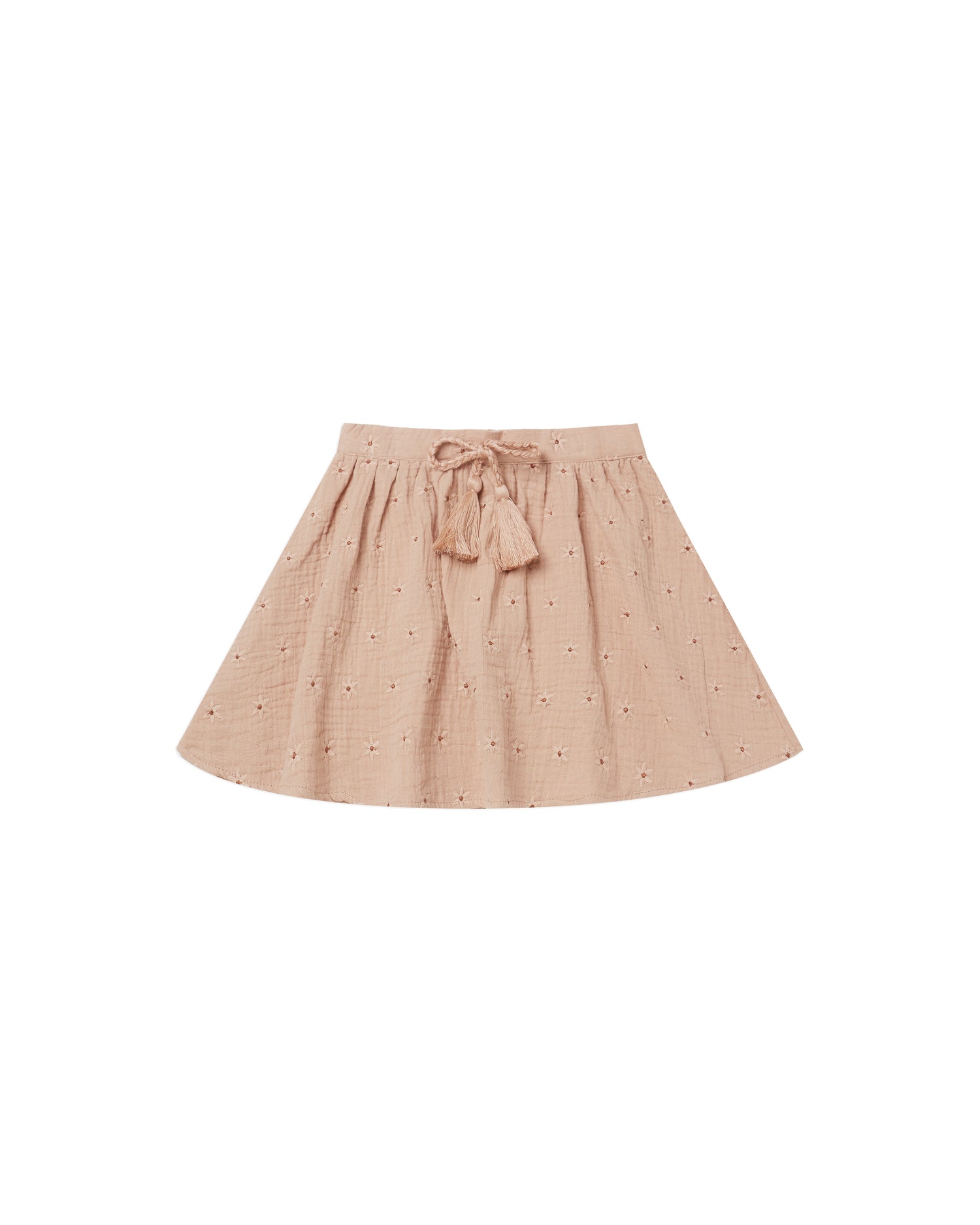 Rylee + Cru Mini Skirt - Daisy Embroidery