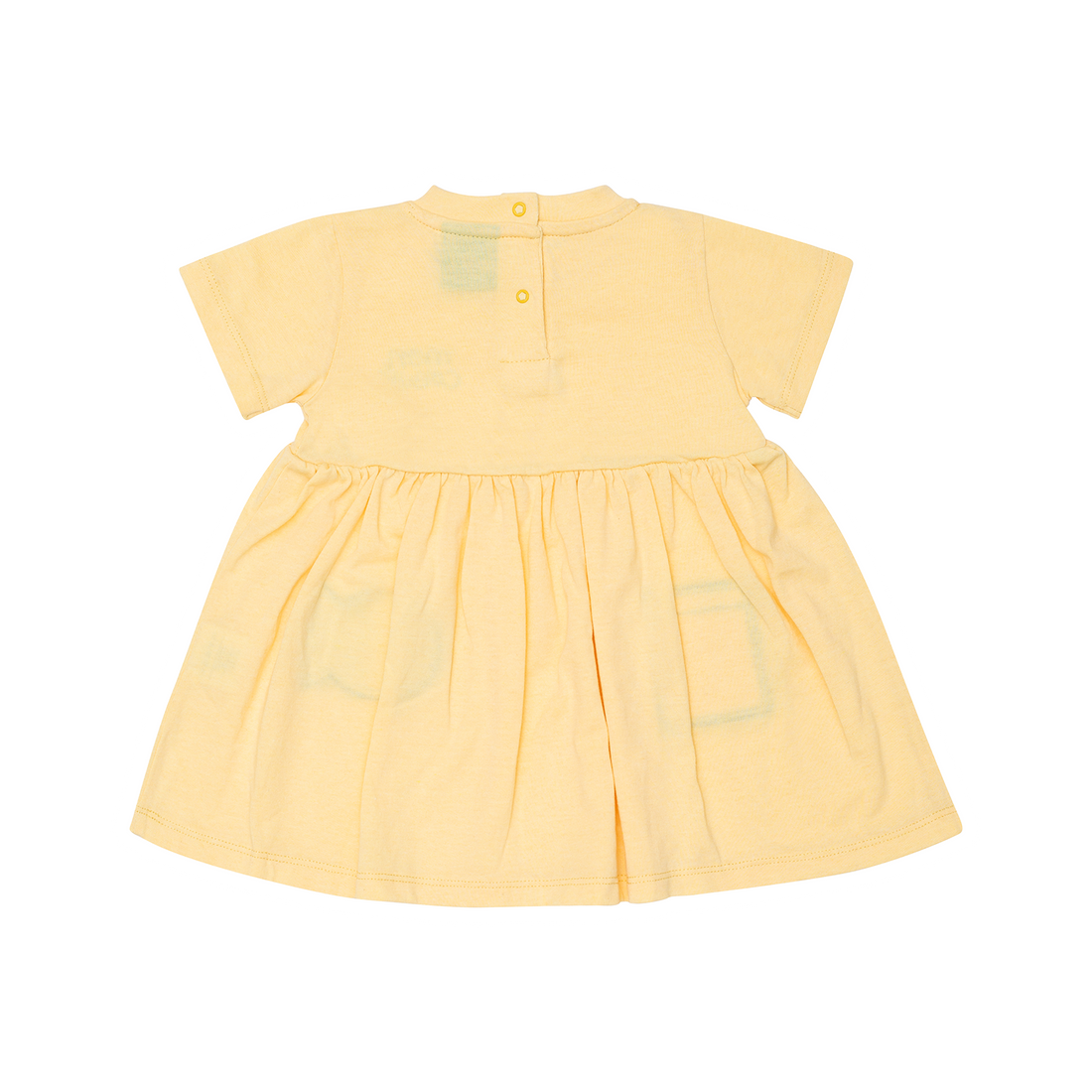 Mon Coeur Baby Fish Patch Dress - Sand