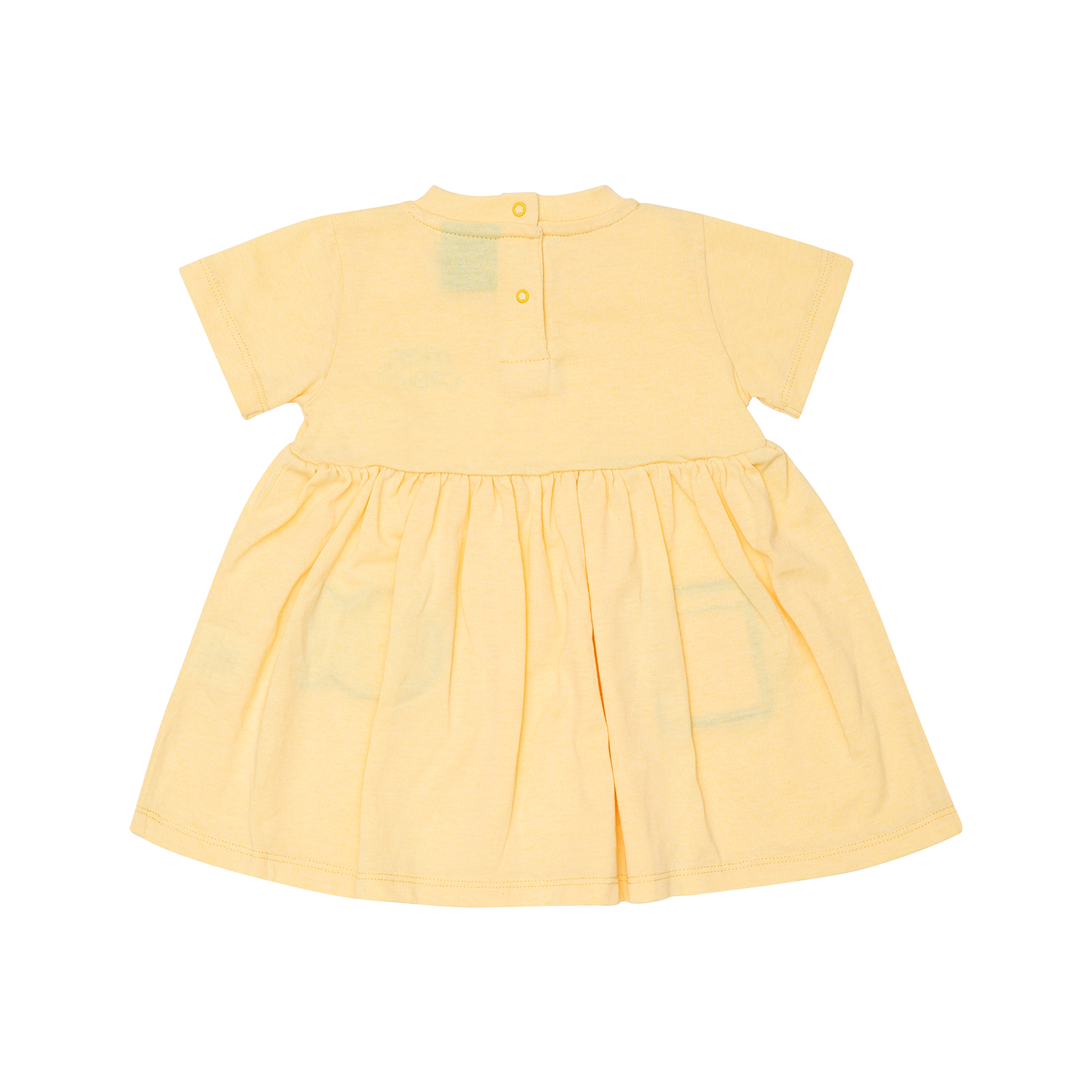 Mon Coeur Baby Fish Patch Dress - Sand