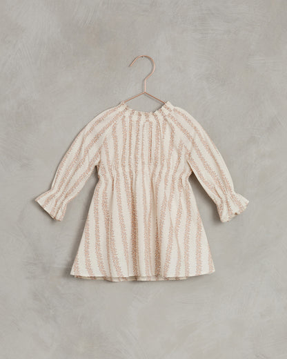 Noralee Rose Striped Chloe Dress - Shell