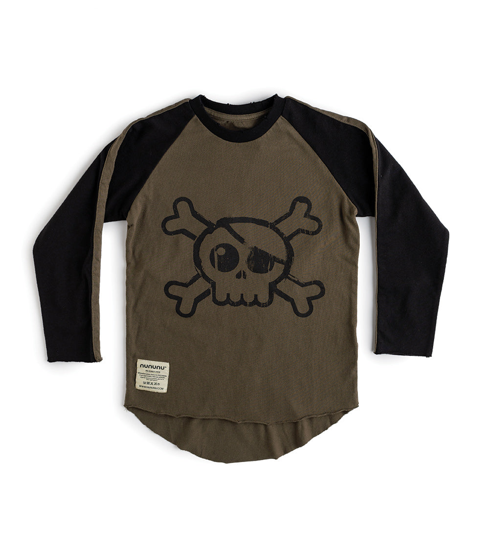 Nununu Skull Shirt - Olive