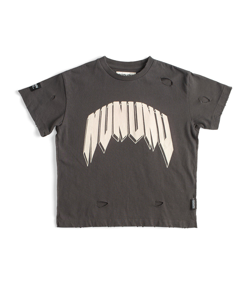 Nununu Rock-Nu-Roll T-shirt - Dyed Graphite