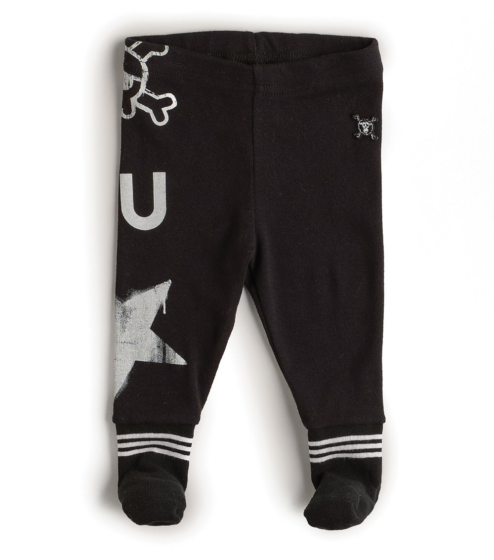 Nununu Sock Pants - Black