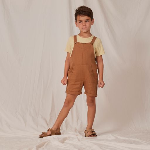 Rylee + Cru Billie Overalls - Camel