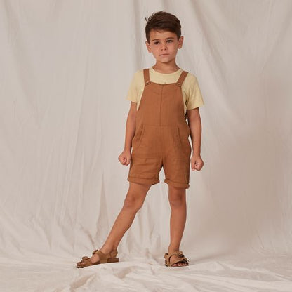 Rylee + Cru Billie Overalls - Camel