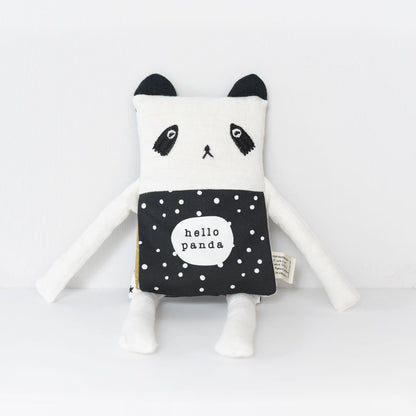 Wee Gallery Organic Panda Flippy Friend - English Edition