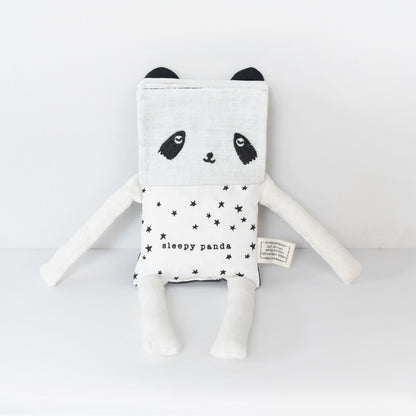 Wee Gallery Organic Panda Flippy Friend - English Edition