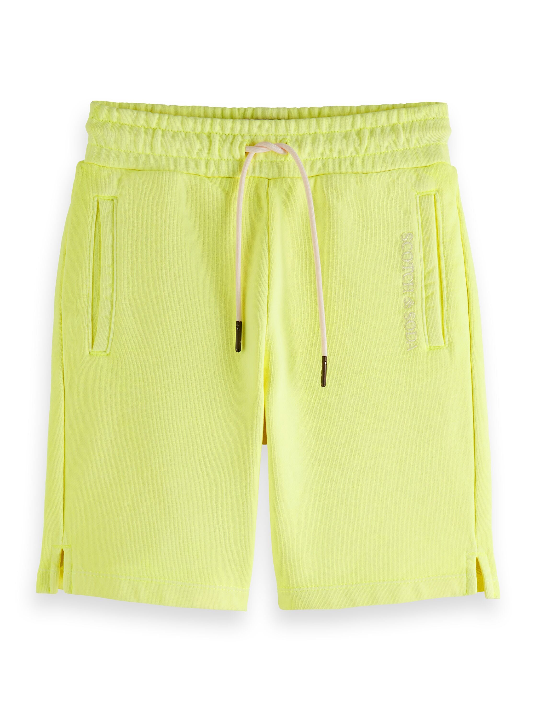 Scotch &amp; Soda Boys Sweatshorts - Neon Lemon