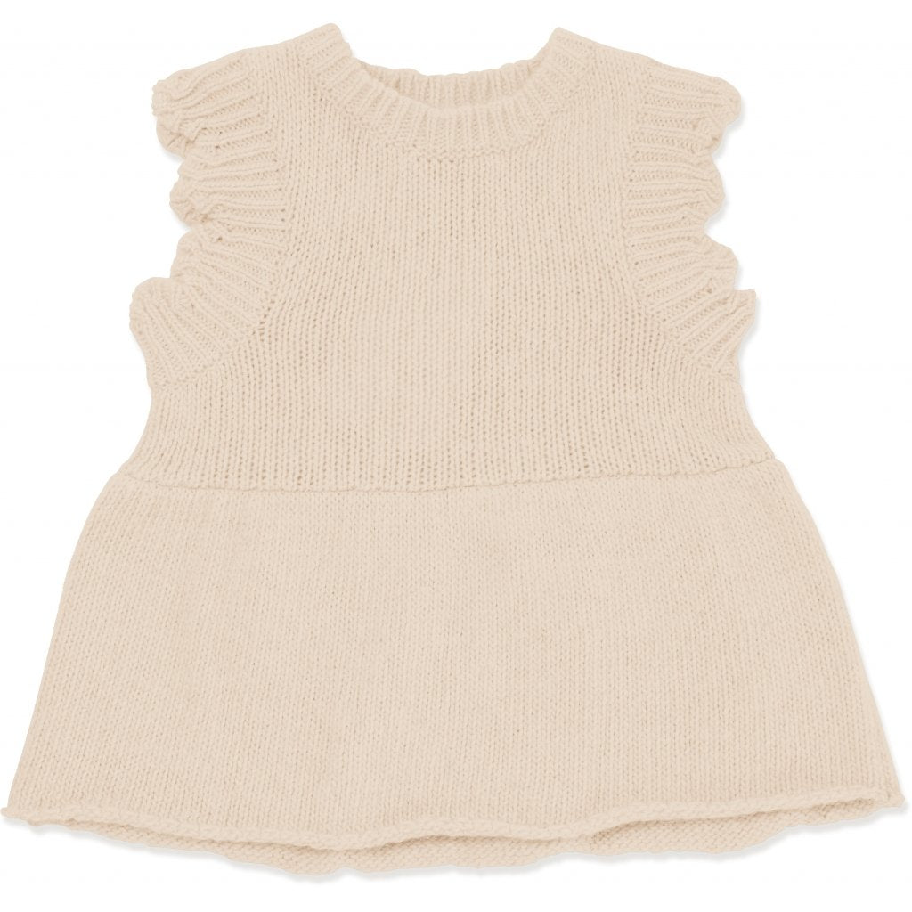 Konges Sløjd Penny Frill Vest - Creamy White