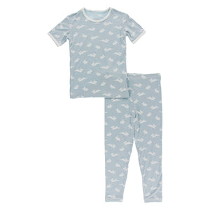 Bunny print pajamas hot sale