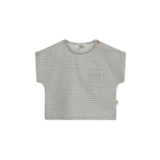 My Little Cozmo Alex Baby Top - Gauze Stripe