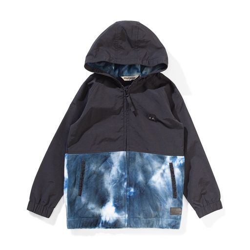 Munster Kids Polarspray Jacket - Navy/Black