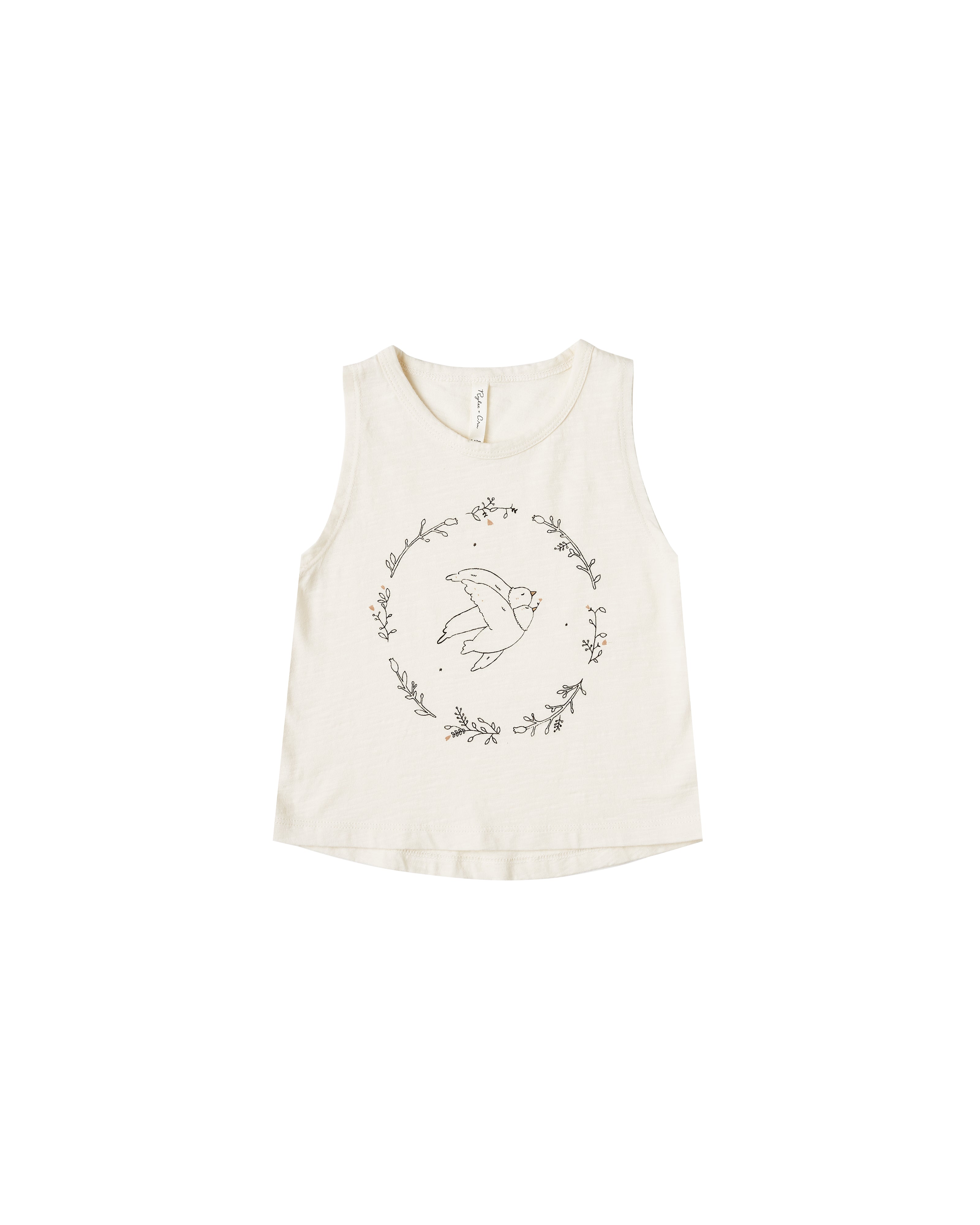 Rylee + Cru Dove Tank - Ivory