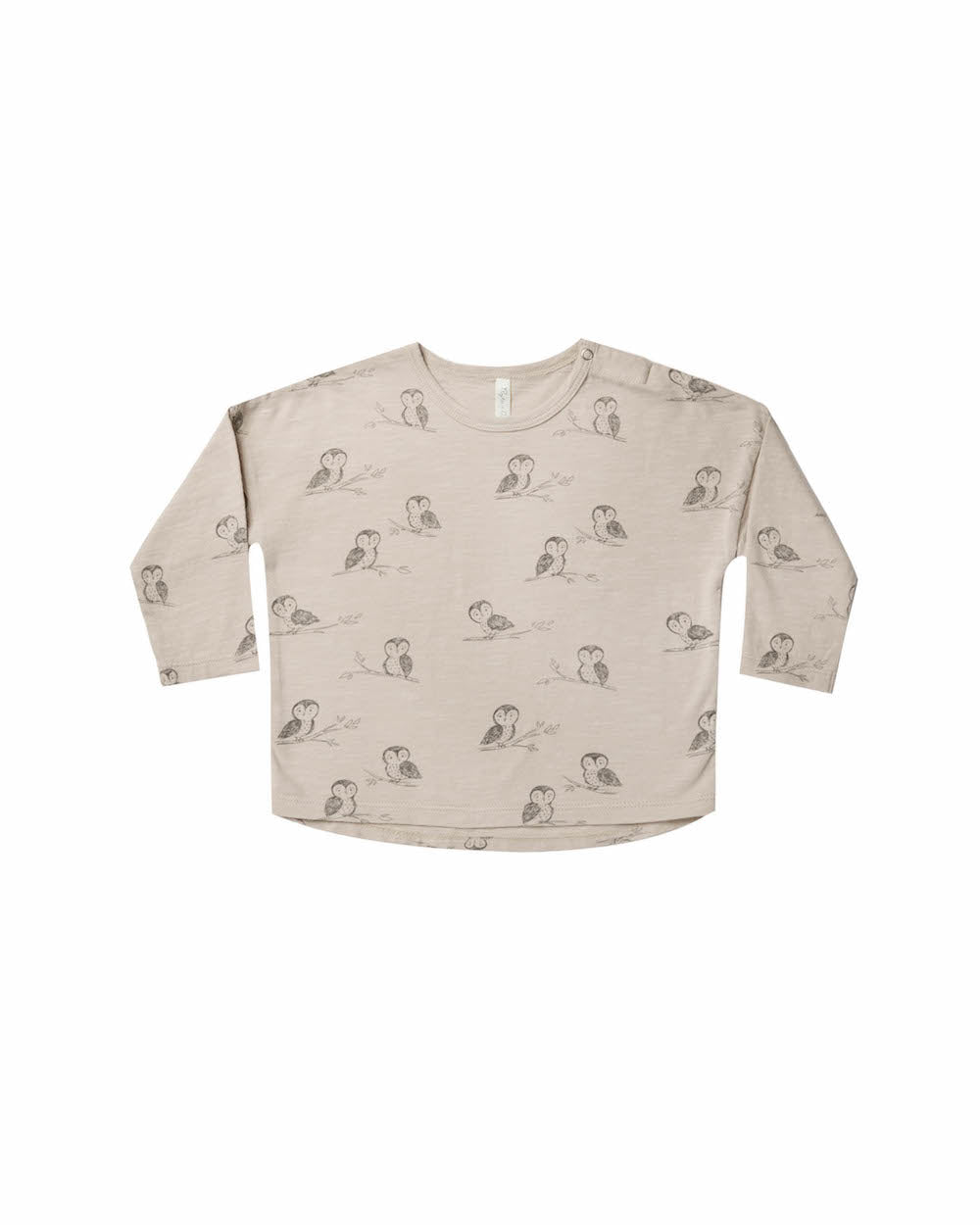 Rylee + Cru Long Sleeve Tee - Owls