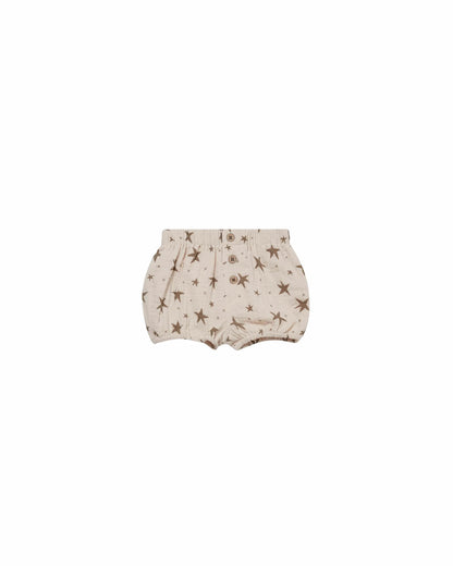 Rylee + Cru Button Short - Grey Stars