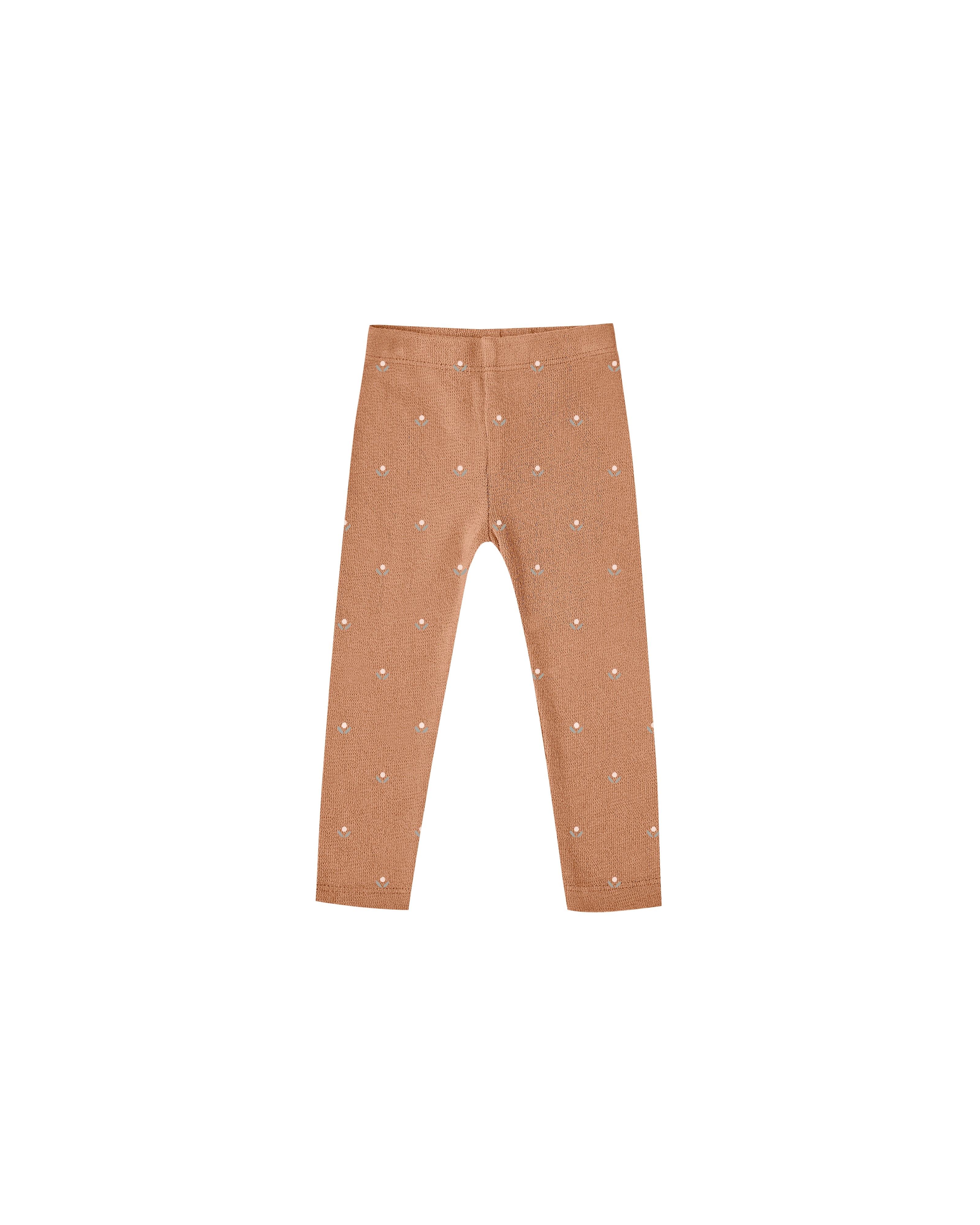 Rylee + Cru Bud Micro Knit Leggings - Terracotta