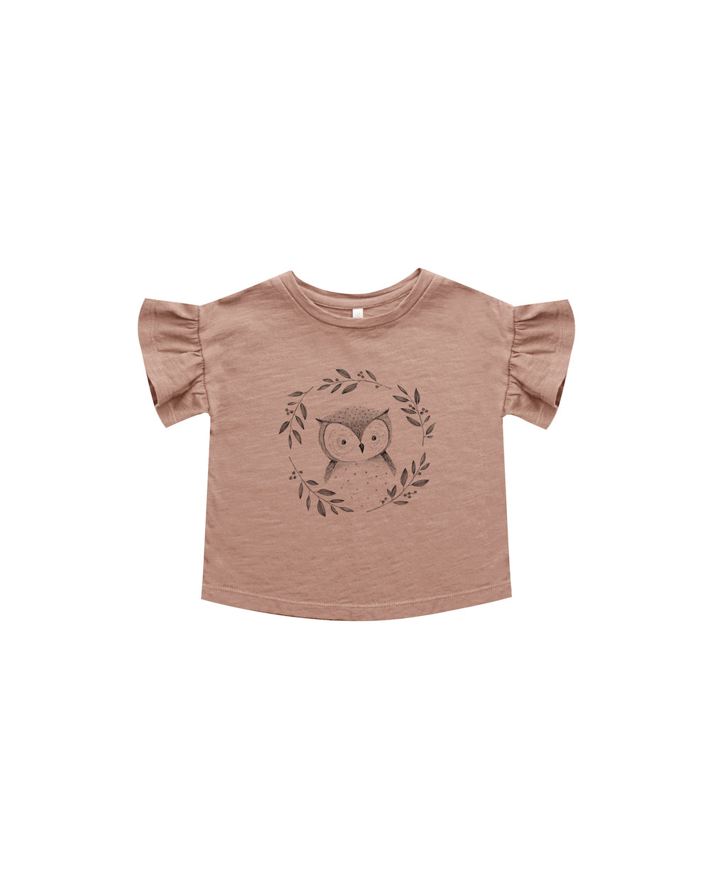 Rylee + Cru Flutter Tee - Owl