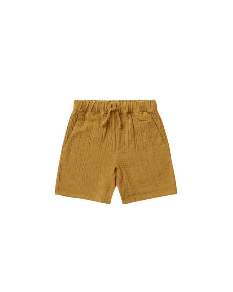 Rylee + Cru Bermuda Short - Gold