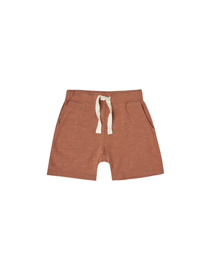 Rylee + Cru Boys Slub Short - Amber