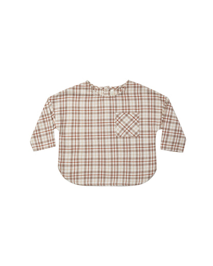 Rylee + Cru Jack Shirt - Mocha Plaid