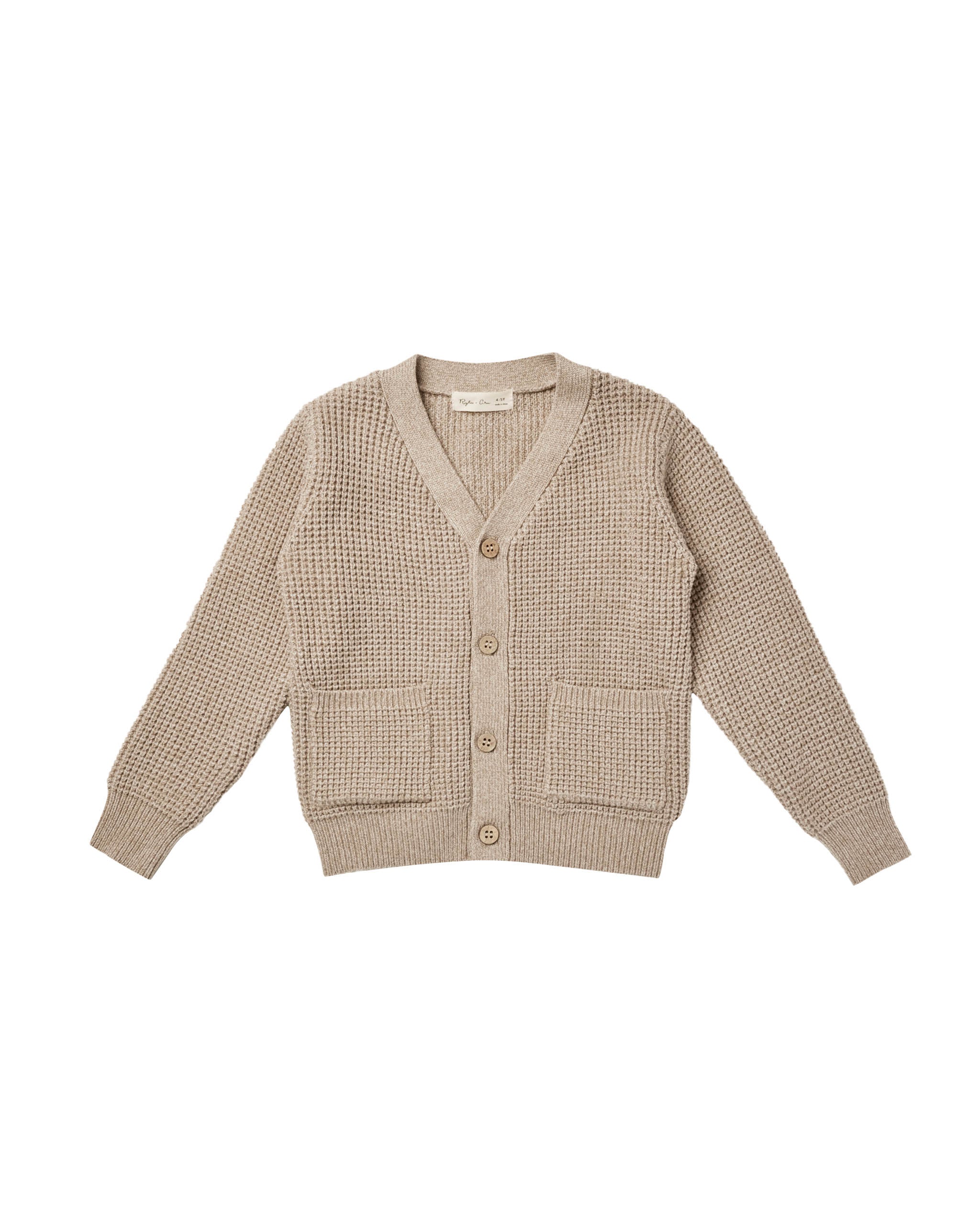 Rylee + Cru Button Cardigan - Putty – Dreams of Cuteness