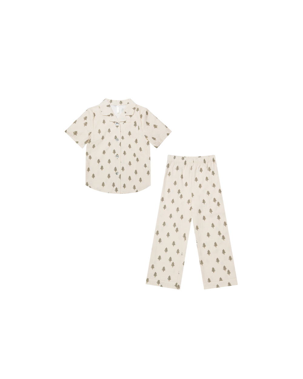 Rylee + Cru Organic Bedtime Set - Trees