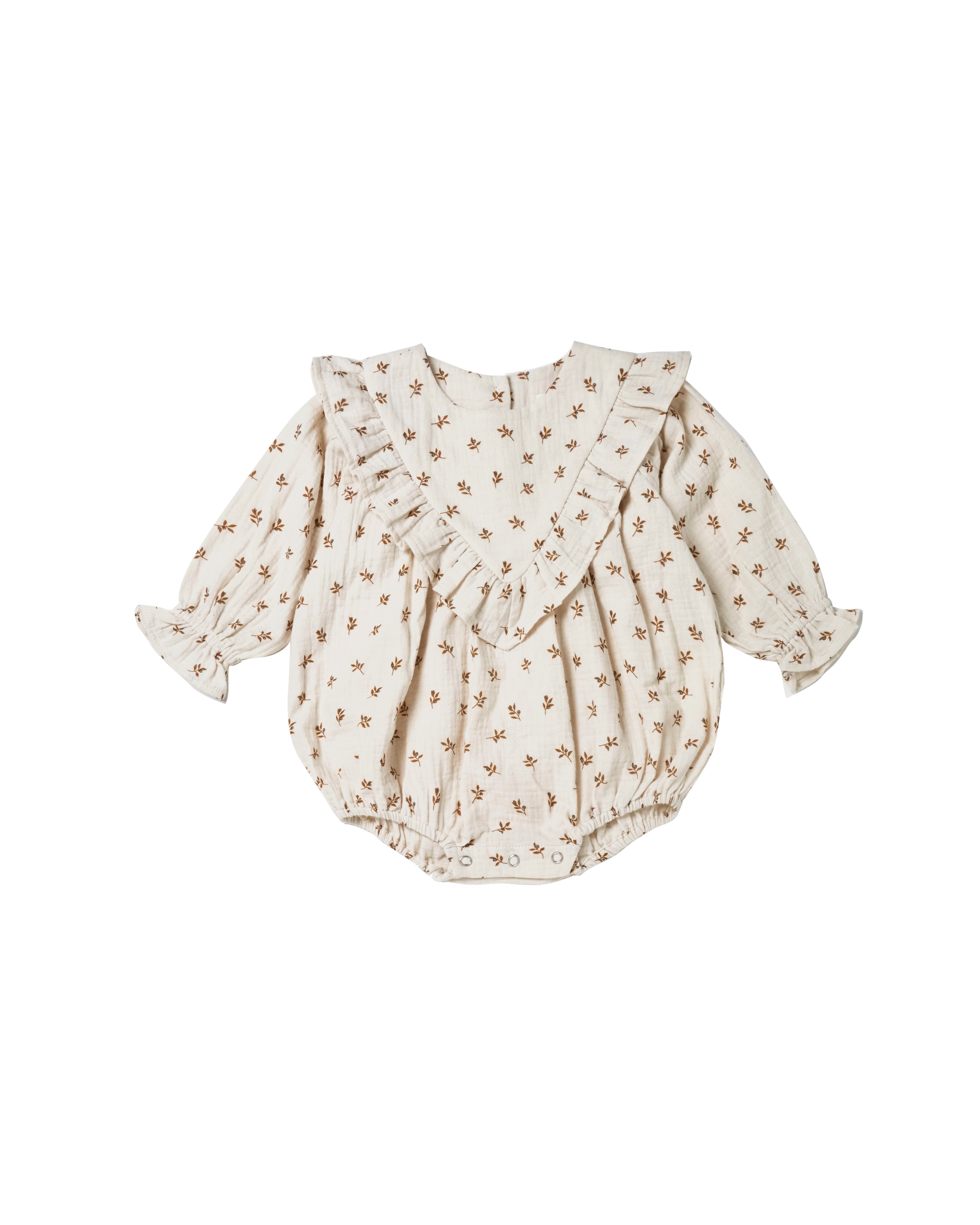 Rylee + Cru Winnie Romper - Olive Branch – Dreams of Cuteness