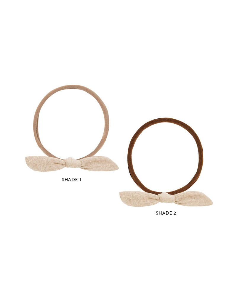 Rylee + Cru Little Knot Headband - Shell