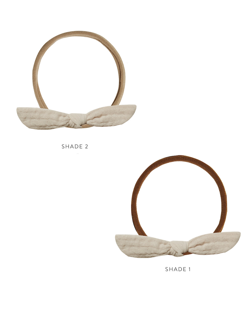 Rylee + Cru Little Knot Headband - Stone