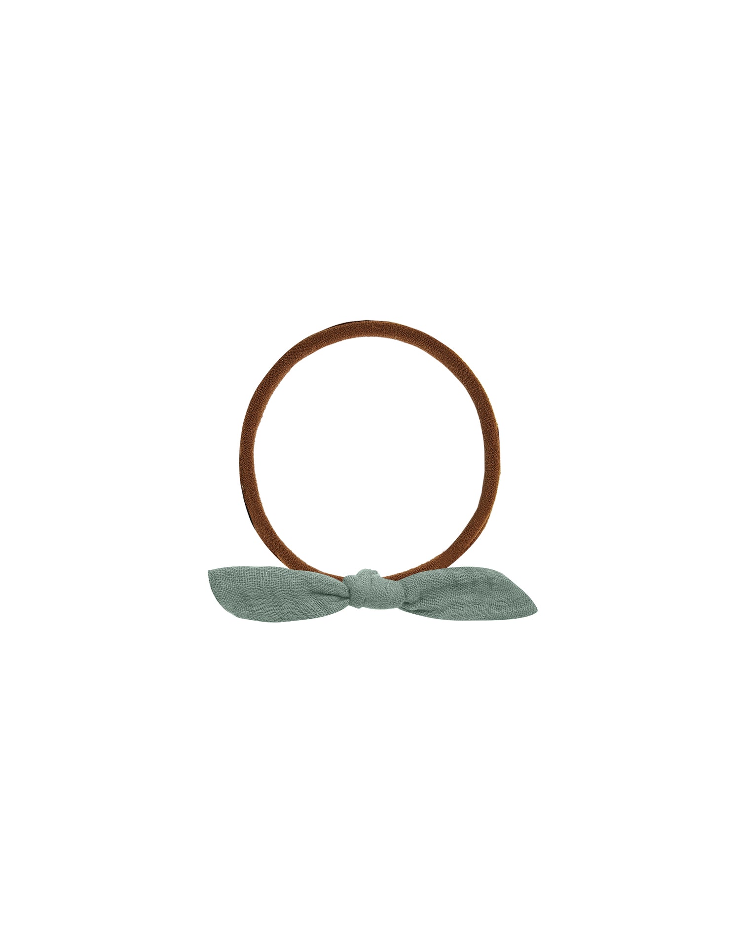 Rylee + Cru Little Knot Headband - Aqua