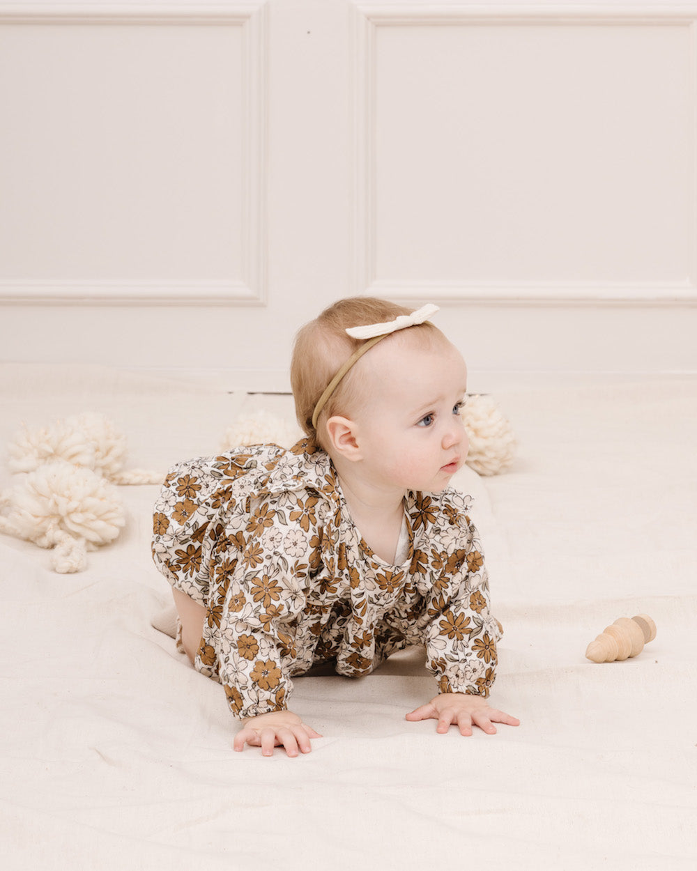 Rylee + Cru Piper Blouse - Holiday Bloom