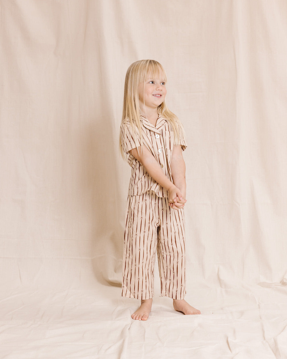 Rylee + Cru Organic Girls Bedtime Set - Ribbons + Bows