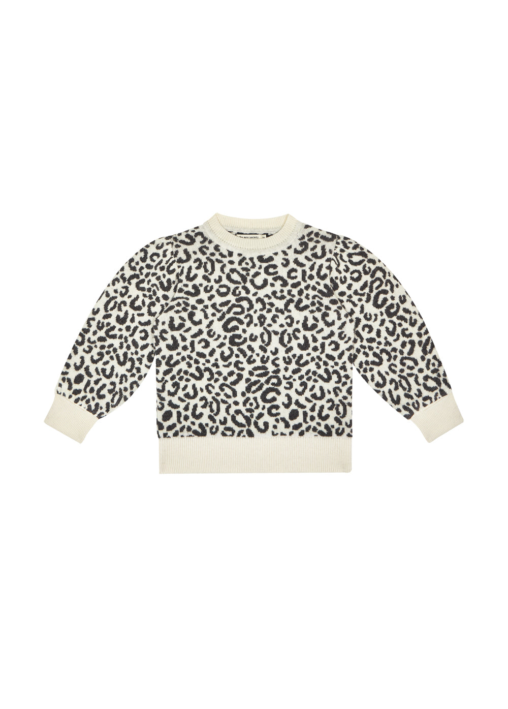 The New Society Rose Jumper - Leopard