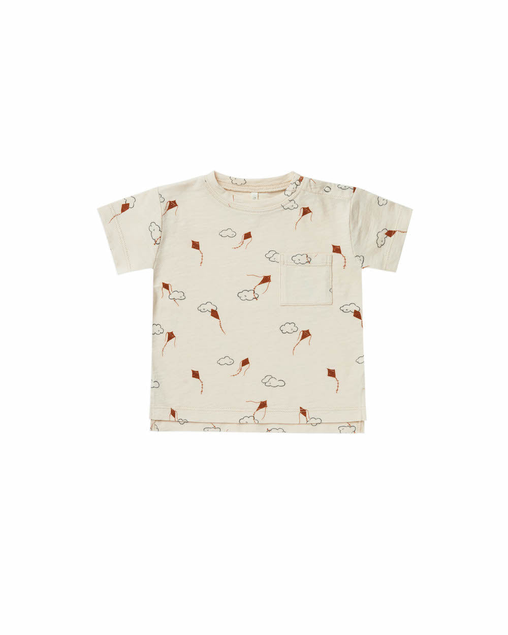 Rylee + Cru Raw Edge Tee - Kites