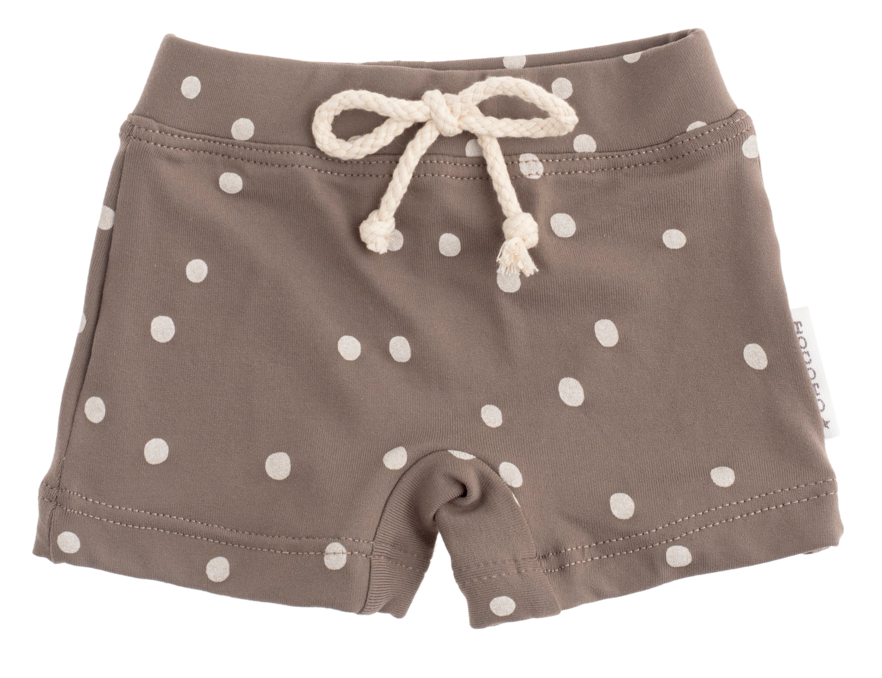 Tocoto Vintage Dots Swim Short - Brown