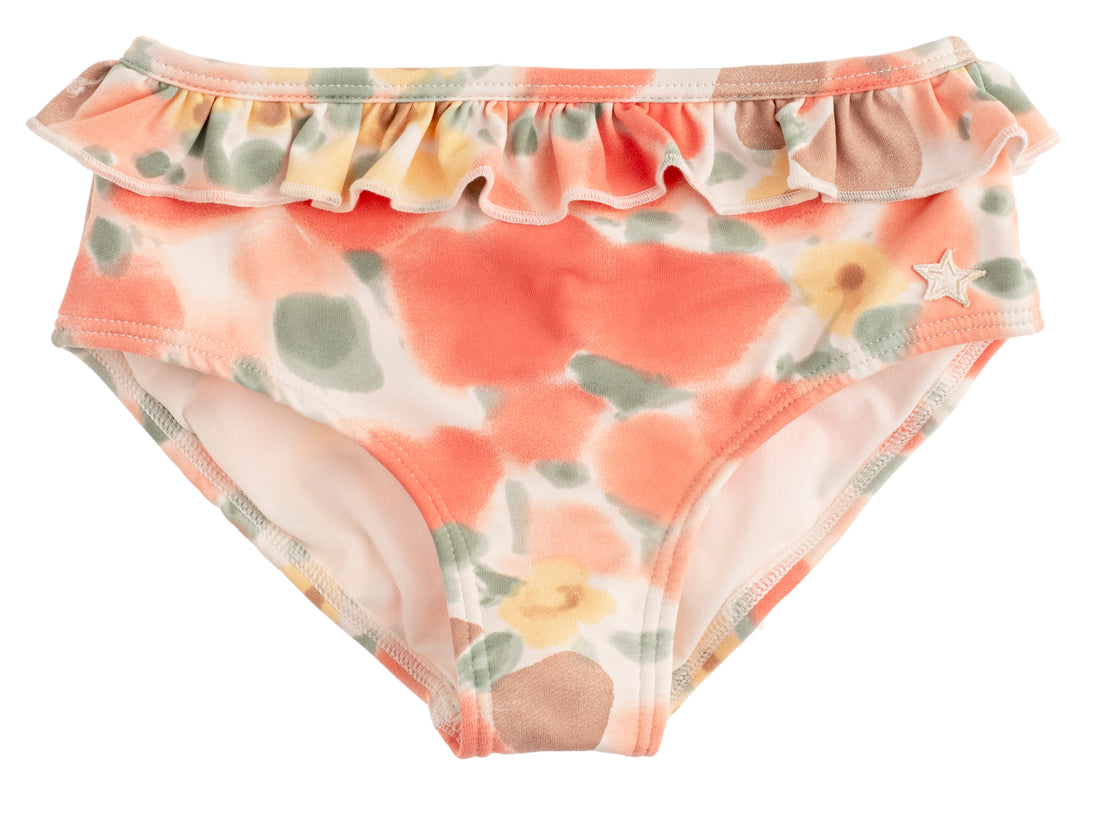 Tocoto Vintage Flower Swim Bottom - Girls