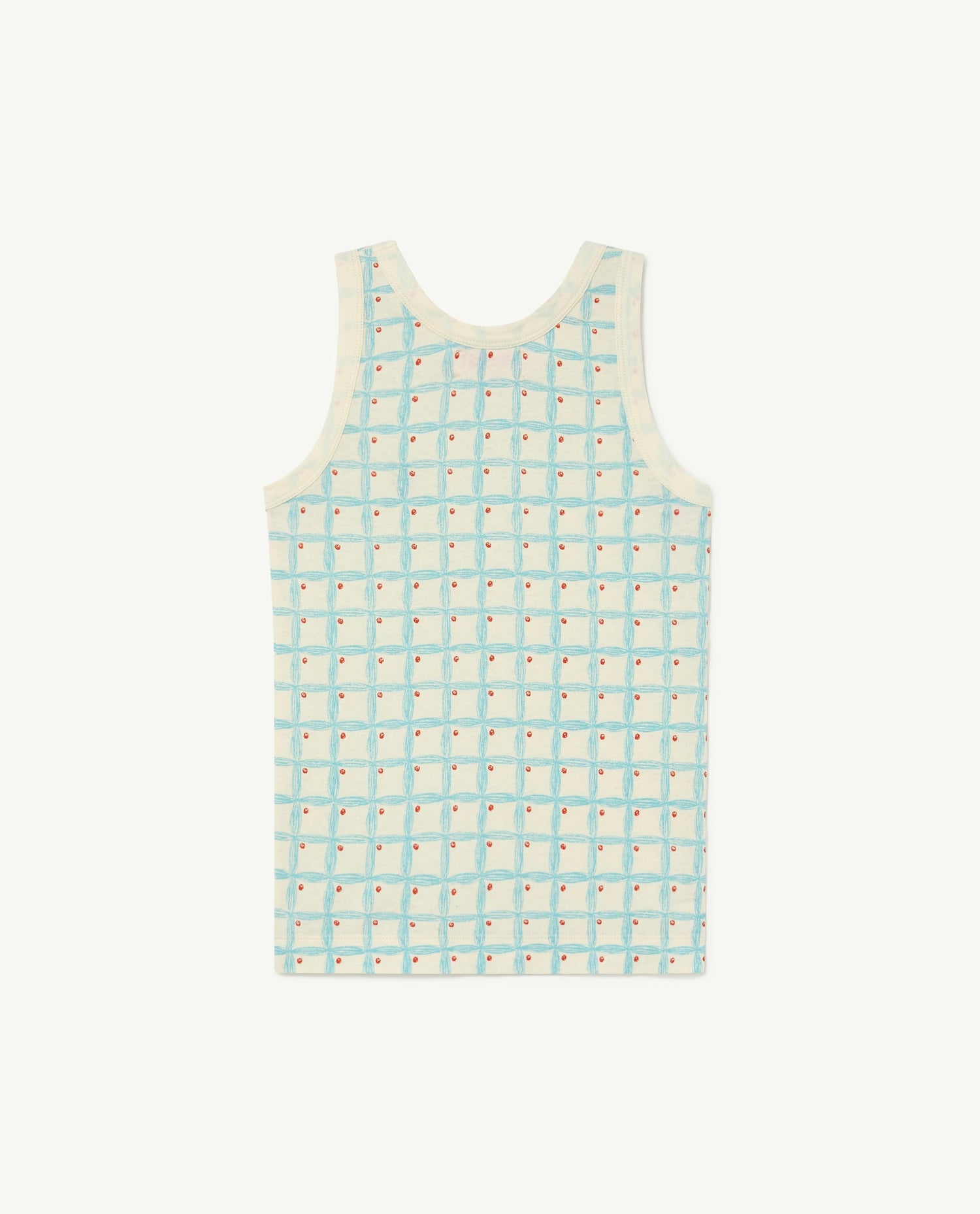 The Animals Observatory Frog Kids Tank Top - Am White