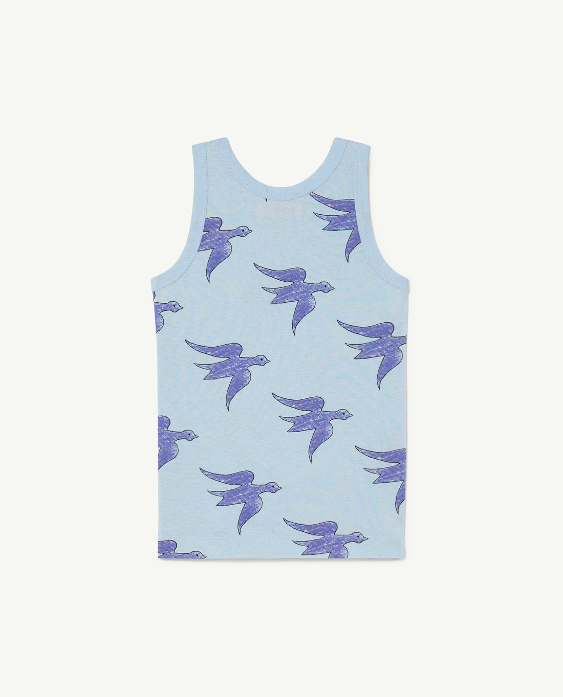 The Animals Observatory Frog Kids Tank Top - Ag Blue