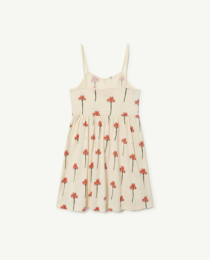 The Animals Observatory Otter Kids Dress - White