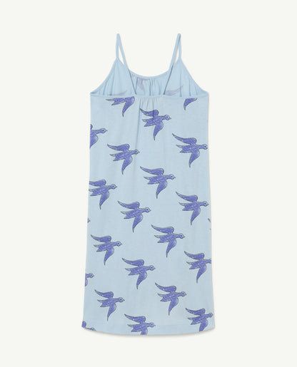 The Animals Observatory Gazel Kids Dress - Blue