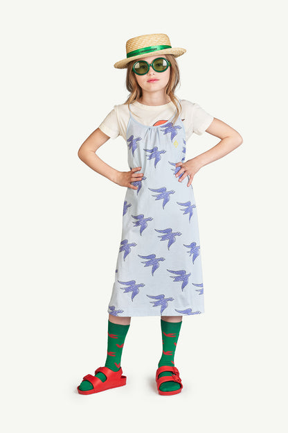 The Animals Observatory Gazel Kids Dress - Blue