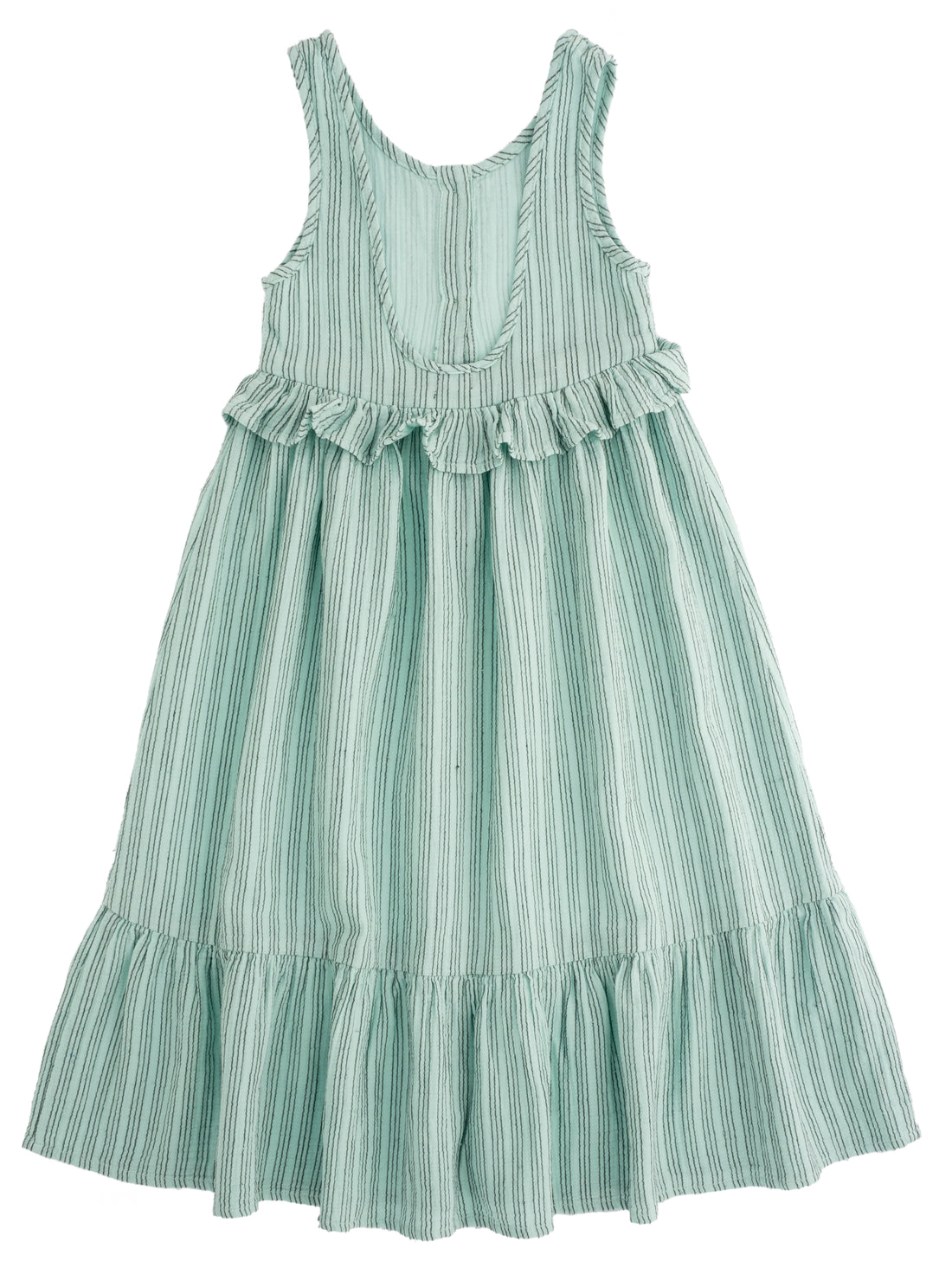 Tocoto Vintage Striped Long Dress - Green