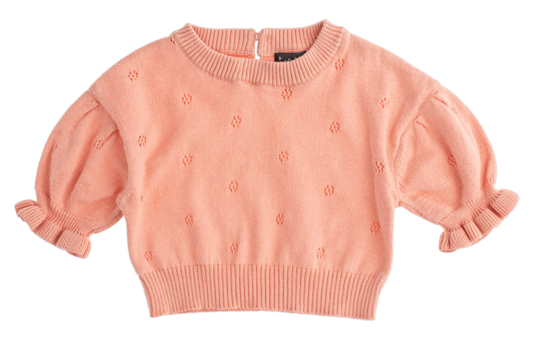 Tocoto Vintage Round Neck Jersey - Pink