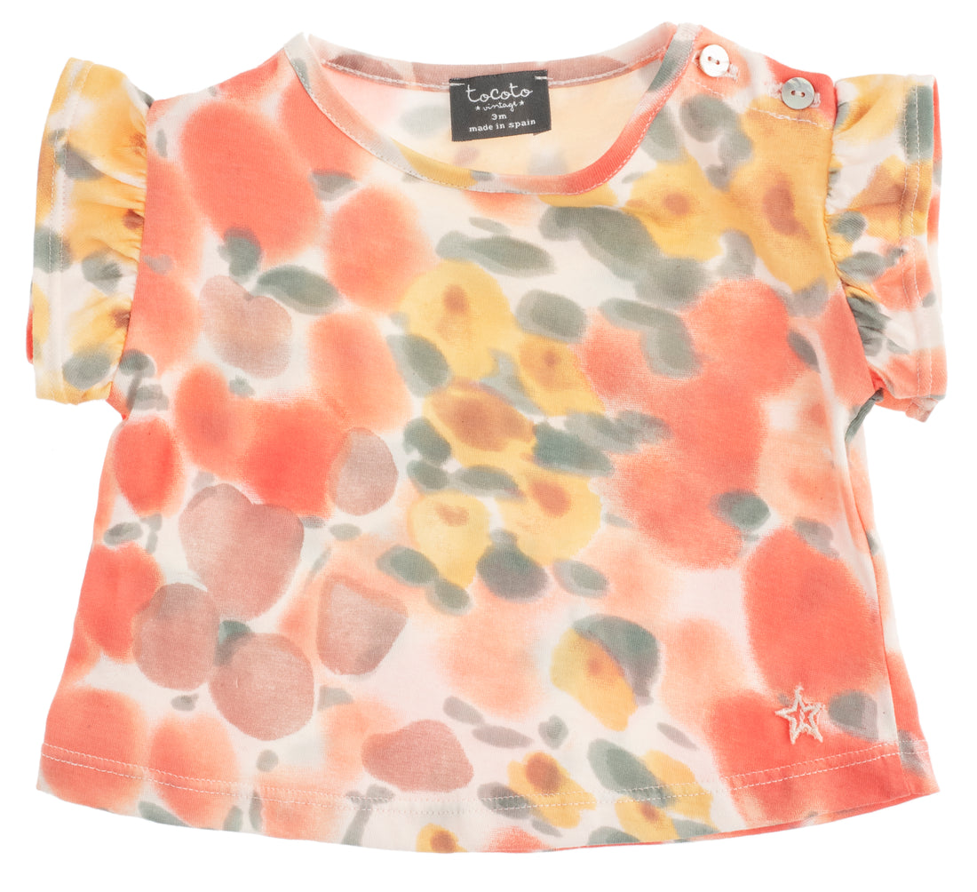 Tocoto Vintage Flower T-shirt