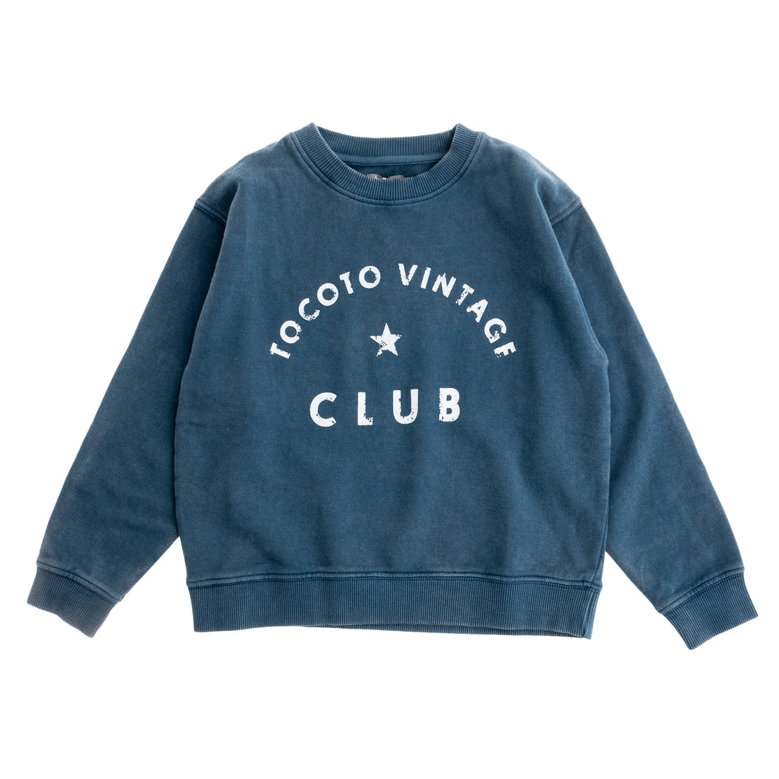 Tocoto Vintage Sweatshirt &quot;Tocoto Vintage Club&quot; - Blue