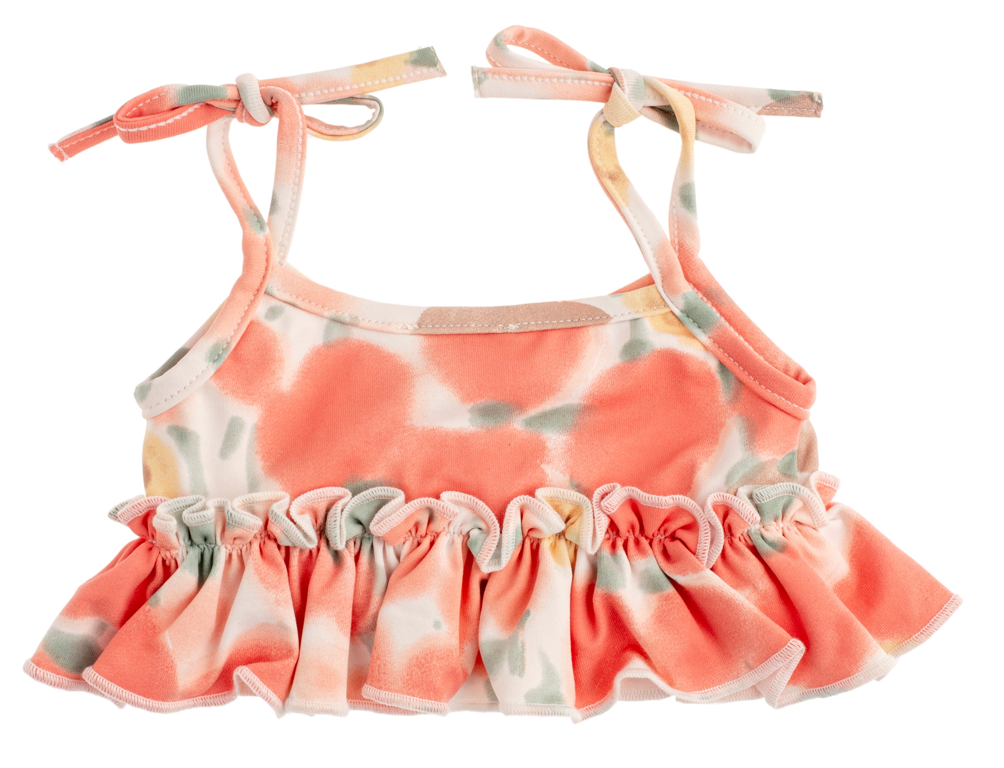 Tocoto Vintage Flower Swim Top - Baby