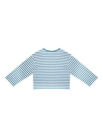 The New Society Sailor Tee - Deep Blue